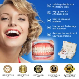 NESLEMY™ Advanced Customized Full Denture Set