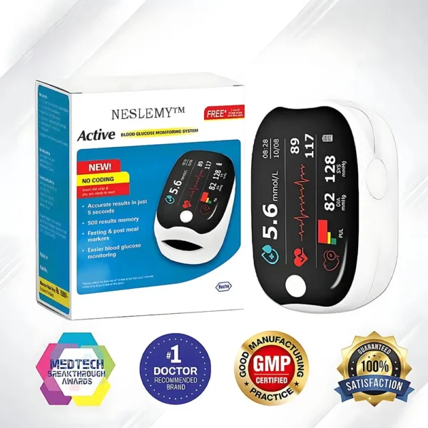 NESLEMY™ GlucoSense Laser Blood Glucose Monitoring Devic