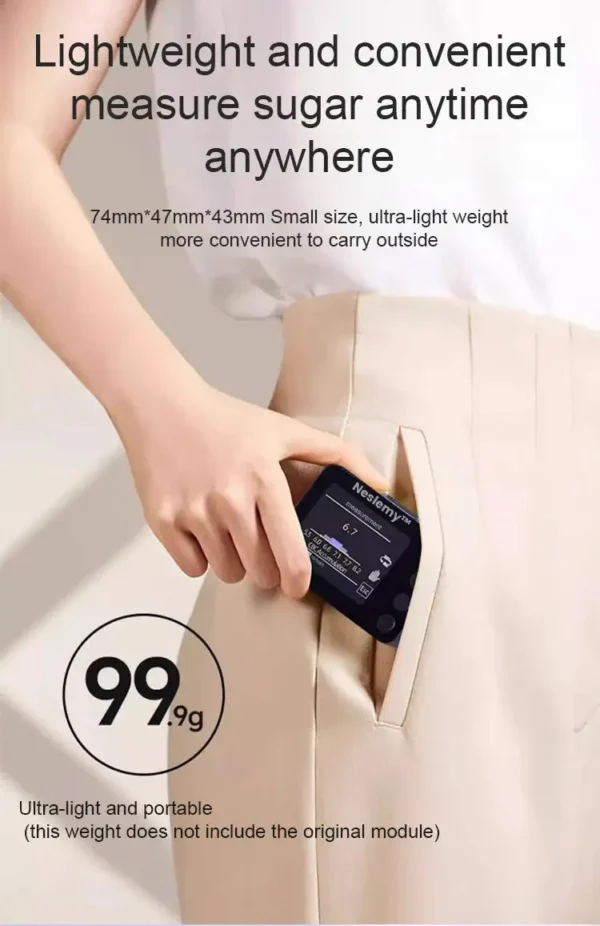 Neslemy™ Advanced Non-Invasive GlucoseMonitor