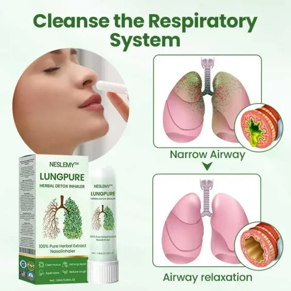 🌿 LIMITED TIME OFFER: NESLEMY™ – Herbal Detox Inhaler, Save 80% Today! 🌿