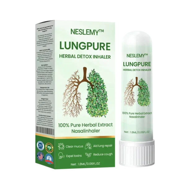 🌿 LIMITED TIME OFFER: NESLEMY™ – Herbal Detox Inhaler, Save 80% Today! 🌿