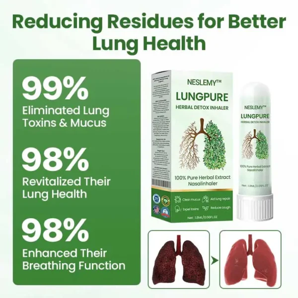 🌿 LIMITED TIME OFFER: NESLEMY™ – Herbal Detox Inhaler, Save 80% Today! 🌿