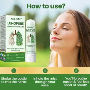🌿 LIMITED TIME OFFER: NESLEMY™ – Herbal Detox Inhaler, Save 80% Today! 🌿