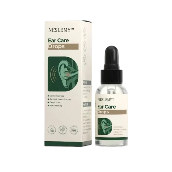 🔥Hot Sale - Limited Time Offer🔥 NESLEMY™ Ear Care Drops – Hear Clearly, Live Comfortably 🌿