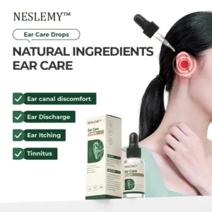 🔥Hot Sale - Limited Time Offer🔥 NESLEMY™ Ear Care Drops – Hear Clearly, Live Comfortably 🌿