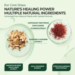 🔥Hot Sale - Limited Time Offer🔥 NESLEMY™ Ear Care Drops – Hear Clearly, Live Comfortably 🌿