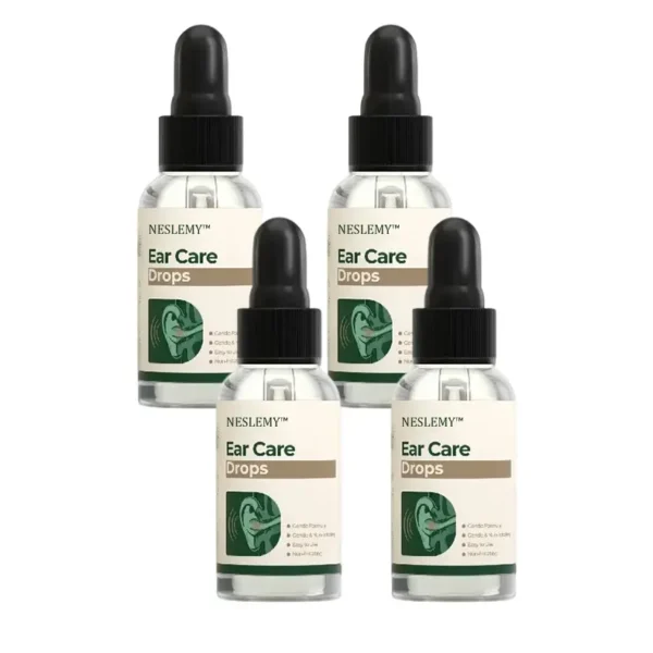 🔥Hot Sale - Limited Time Offer🔥 NESLEMY™ Ear Care Drops – Hear Clearly, Live Comfortably 🌿