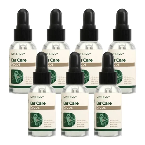 🔥Hot Sale - Limited Time Offer🔥 NESLEMY™ Ear Care Drops – Hear Clearly, Live Comfortably 🌿