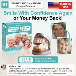 NESLEMY™🦷 𝗔𝗱𝘃𝗮𝗻𝗰𝗲𝗱 𝗖𝘂𝘀𝘁𝗼𝗺𝗶𝘇𝗲𝗱 𝗙𝘂𝗹𝗹 𝗗𝗲𝗻𝘁𝘂𝗿𝗲 𝗦𝗲𝘁 🦷 (Clinically backed comfort-fit dentures — trusted by over 8,000 users across the U.S.)