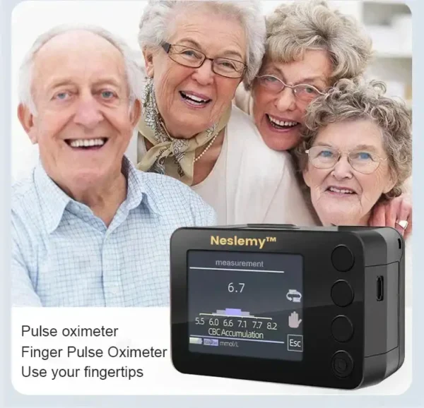 Neslemy™ Non-Invasive AI Blood Glucose Monitor – Painless, Portable & 99.9% Accurate✅TGA Approved