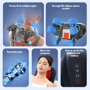 🎃 Halloween Limited Offer | NESLEMY™ Pillow Neck & Shoulder Massager