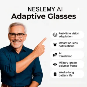 NESLEMY™ AI-Powered Adaptive Glasses