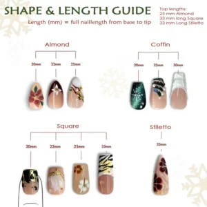 NESLEMY｜Euphoric Holiday Collection | 10PCS Handmade Press On Nails