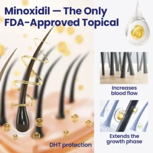 Neslemy® Maximum Strength 5% Minoxidil Fast-Action Hair Growth Serum