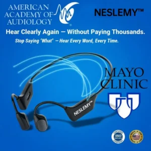 🎄💖Final 3 Hours:50%ОFF💥🔥NESLEMY™ osseous conduction Ergonomic Bone-Vibration Clarity Earphones