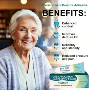 NESLEMY® FirmHold Denture Adhesive