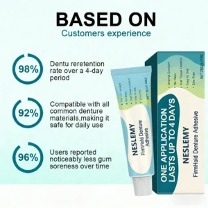 NESLEMY® FirmHold Denture Adhesive