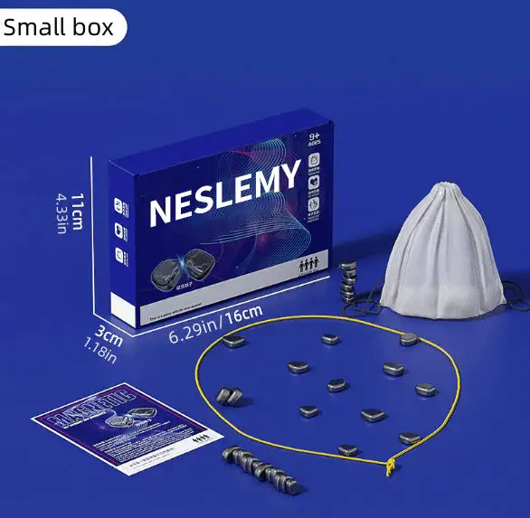 NESLEMY® Magnetic Checkers Game - 🏆Toy of The Year Award Winner