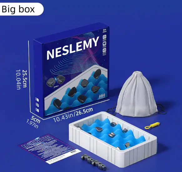 NESLEMY® Magnetic Checkers Game - 🏆Toy of The Year Award Winner