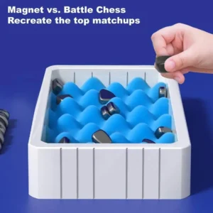 NESLEMY® Magnetic Checkers Game - 🏆Toy of The Year Award Winner