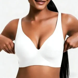 NESLEMY Wireless Push Up Bra for Women