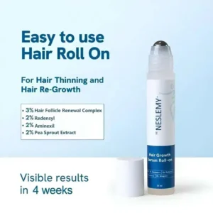 🛑 NESLEMY Advanced Hair Growth Roll‑On Serum — Feel Fuller, Thicker Hair