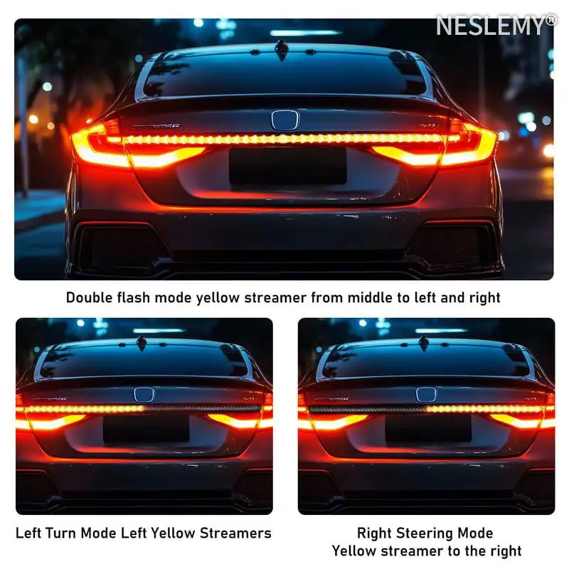 🏈 Super Bowl Tailgate Game Changer: NESLEMY® 60-Inch LED Light Bar Strip for Epic Nights! 🏆