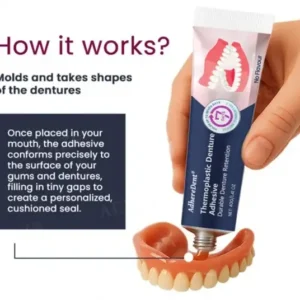 AdhereDent® Thermoplastic Denture Adhesive