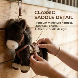 🐎✨Last Day 50% OFF - NESLEMY Plush Pony Bag Charm and Keychain 🔥2026 Year of the Horse Gift 🎁Perfect for Lovers, Family & Kids!