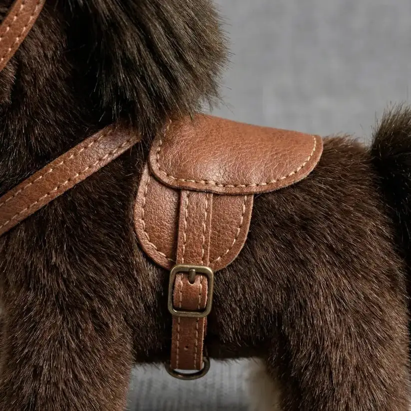 🐎✨Last Day 50% OFF - NESLEMY Plush Pony Bag Charm and Keychain 🔥2026 Year of the Horse Gift 🎁Perfect for Lovers, Family & Kids!