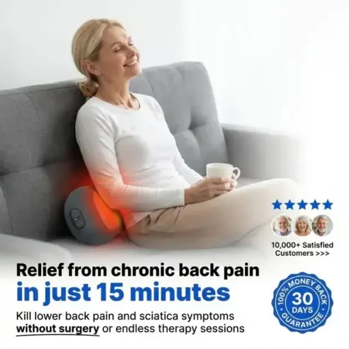 NESLEMY™ – Triple Fusion Massager for Back Pain Relief