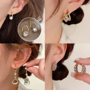 โจNESLEMY Lymphatic MagneTherapy Germanium Earrings