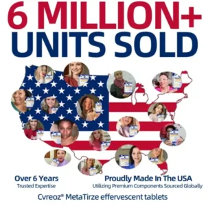 𝑪𝒗𝒓𝒆𝒐𝒛® 𝐌𝐞𝐭𝐚 𝐓𝐢𝐫𝐳𝐞 𝐞𝐟𝐟𝐞𝐫𝐯𝐞𝐬𝐜𝐞𝐧𝐭 𝐭𝐚𝐛𝐥𝐞𝐭𝐬