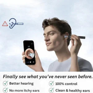 ⏳Limited Time 70% Discount💥NESLEMY™ Intelligent Waterproof Visual Earwax Remover