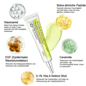 Now regain youthful skin. 💫👨‍⚕️ NESLEMY ™ Botox & Vita-A Retinol Shot Wrinkle Lift Firming Cream