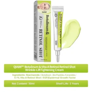 QIAWI™ Botulinum & Vita-A Retinol Shot Wrinkle-Lift Tightening cream