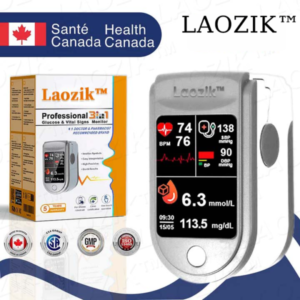 Laozik™ Profesional 3in1 Glucose & Vital Signs Monitor