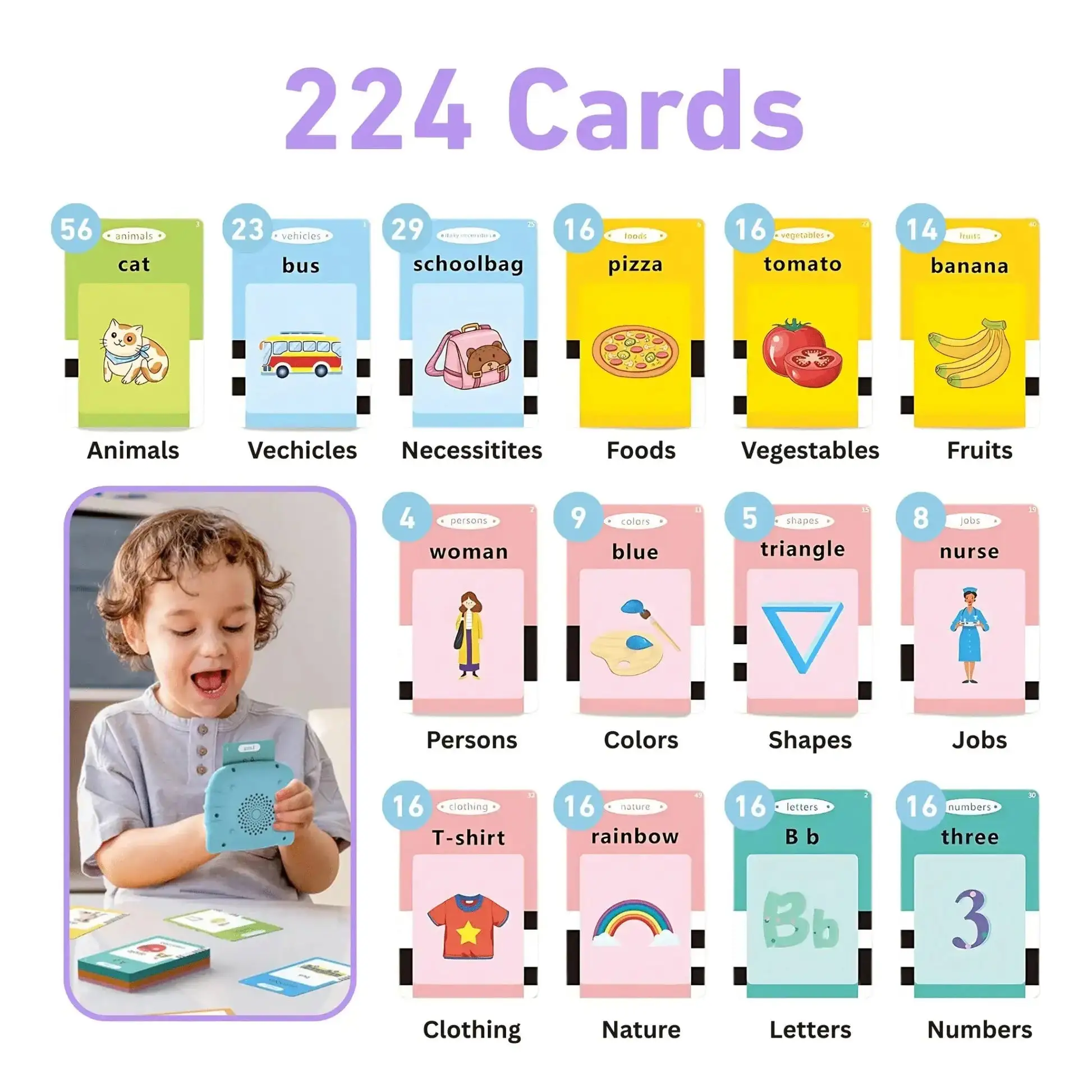 NESLEMY™ Talking Flashcards