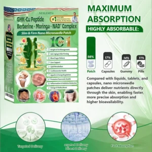 𝑵𝑬𝑺𝑳𝑬𝑴𝒀® 𝑺𝒍𝒊𝒎 & 𝑭𝒊𝒓𝒎 𝑵𝒂𝒏𝒐 𝑴𝒊𝒄𝒓𝒐𝒏𝒆𝒆𝒅𝒍𝒆 𝑷𝒂𝒕𝒄𝒉🎁 𝒘𝒊𝒕𝒉 𝑮𝑯𝑲-𝑪𝒖 𝑷𝒆𝒑𝒕𝒊𝒅𝒆 · 𝑩𝒆𝒓𝒃𝒆𝒓𝒊𝒏𝒆 · 𝑴𝒐𝒓𝒊𝒏𝒈𝒂 · 𝑵𝑨𝑫⁺ 𝑪𝒐𝒎𝒑𝒍𝒆𝒙 𝐅𝐨𝐫 𝐨𝐛𝐞𝐬𝐢𝐭𝐲