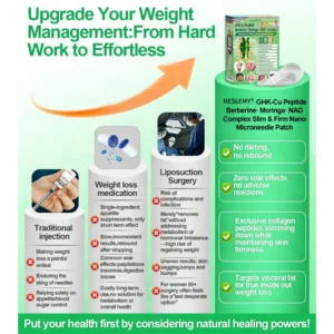 𝑵𝑬𝑺𝑳𝑬𝑴𝒀® 𝑺𝒍𝒊𝒎 & 𝑭𝒊𝒓𝒎 𝑵𝒂𝒏𝒐 𝑴𝒊𝒄𝒓𝒐𝒏𝒆𝒆𝒅𝒍𝒆 𝑷𝒂𝒕𝒄𝒉🎁 𝒘𝒊𝒕𝒉 𝑮𝑯𝑲-𝑪𝒖 𝑷𝒆𝒑𝒕𝒊𝒅𝒆 · 𝑩𝒆𝒓𝒃𝒆𝒓𝒊𝒏𝒆 · 𝑴𝒐𝒓𝒊𝒏𝒈𝒂 · 𝑵𝑨𝑫⁺ 𝑪𝒐𝒎𝒑𝒍𝒆𝒙 𝐅𝐨𝐫 𝐨𝐛𝐞𝐬𝐢𝐭𝐲