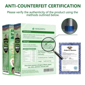 𝑵𝑬𝑺𝑳𝑬𝑴𝒀® 𝑺𝒍𝒊𝒎 & 𝑭𝒊𝒓𝒎 𝑵𝒂𝒏𝒐 𝑴𝒊𝒄𝒓𝒐𝒏𝒆𝒆𝒅𝒍𝒆 𝑷𝒂𝒕𝒄𝒉🎁 𝒘𝒊𝒕𝒉 𝑮𝑯𝑲-𝑪𝒖 𝑷𝒆𝒑𝒕𝒊𝒅𝒆 · 𝑩𝒆𝒓𝒃𝒆𝒓𝒊𝒏𝒆 · 𝑴𝒐𝒓𝒊𝒏𝒈𝒂 · 𝑵𝑨𝑫⁺ 𝑪𝒐𝒎𝒑𝒍𝒆𝒙 𝐅𝐨𝐫 𝐨𝐛𝐞𝐬𝐢𝐭𝐲