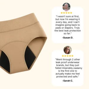 ⏰ Final 3 Hours! 60% OFF 🎀 | NESLEMY™  100% Leak-Proof Underwear🩲