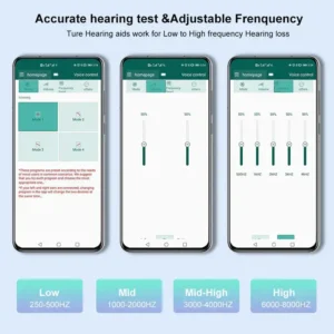 NESLEMY™ Smart AI Hearing Aids with Magnetic Charging – Self-Fitting & App Controlled