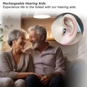 NESLEMY™ Smart AI Hearing Aids with Magnetic Charging – Self-Fitting & App Controlled