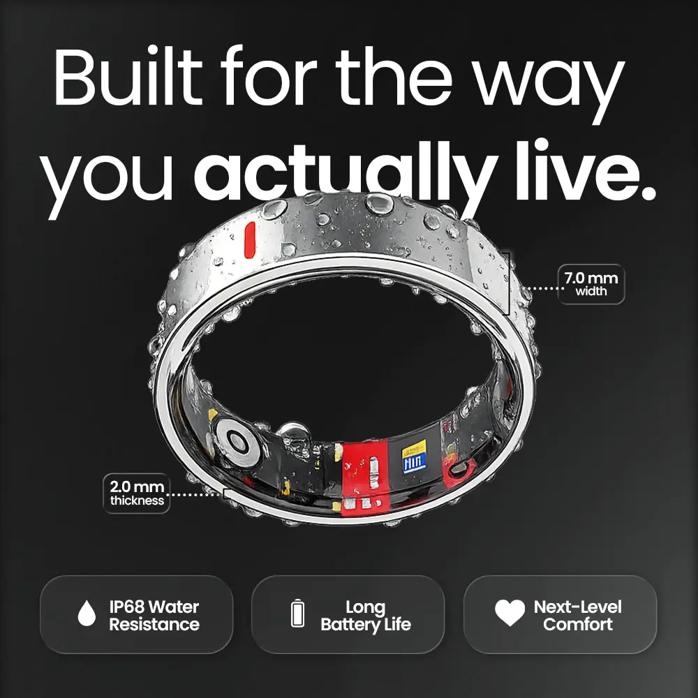 NESLEMY® Smart Ring Health Monitor🩸