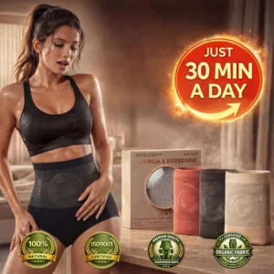 💦🍕NESLEMY® 𝐌𝐨𝐫𝐢𝐧𝐠𝐚 & 𝐁𝐞𝐫𝐛𝐞𝐫𝐢𝐧𝐞 4‑In‑1 Micro‑Particle Sculpting & Fat‑Burn Shorts