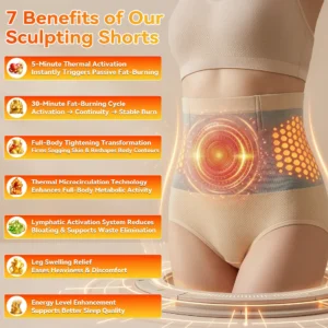 💦🍕NESLEMY® 𝐌𝐨𝐫𝐢𝐧𝐠𝐚 & 𝐁𝐞𝐫𝐛𝐞𝐫𝐢𝐧𝐞 4‑In‑1 Micro‑Particle Sculpting & Fat‑Burn Shorts
