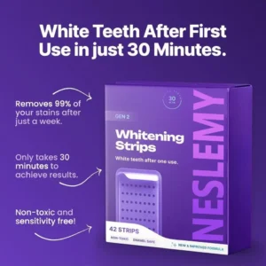 NESLEMY™🦷Purple Whitening Strips💥