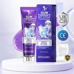 🔥Last Day 80% OFF 👨⚕️ NESLEMY® Bee Venom Dental Treatment Toothpaste