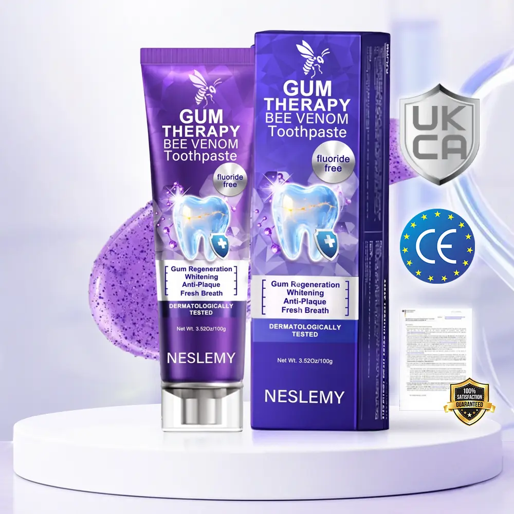 🔥Last Day 80% OFF 👨⚕️ NESLEMY® Bee Venom Dental Treatment Toothpaste